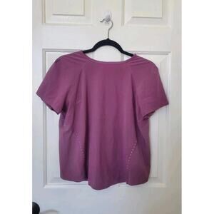 Women's Lululemon "Lightweight Stretch Run" Shirt Airflow plum Purple Size 4/6